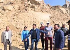 मनसा देवी की भूस्खलन प्रभावित पहाड़ियों का अध्ययन