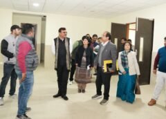 मुख्य सचिव ने राजकीय मैटरनिटी एवं कैंसर चिकित्सालय का निरीक्षण किया