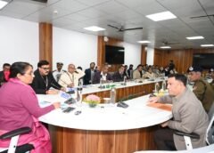 विधानसभा के बजट सत्र की तैयारियों एवं सुरक्षा व्यवस्था को लेकर स्पीकर ने ली उच्चाधिकारियों की बैठक