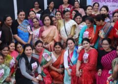 ‘साड़ी गौरव मैराथन’ में महिलाओं ने दिखाया उत्साह, परम्परा और स्वास्थ्य जागरूकता का दिया संदेश