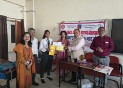 विज्ञान प्रतियोगिता के छात्रों को पुरस्कृत किया