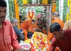चैत्र नवरात्र में मनसा देवी मंदिर में उमड़ा श्रद्धालुओं का रेला