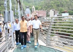 मुख्य सचिव ने बजरंग सेतु और हिलान्स हिमालयन भोजनालय का निरीक्षण किया