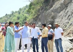 टिहरी में चारधाम यात्रा मार्ग का मंत्री गणेश जोशी ने किया निरीक्षण, दिए गुणवत्तापूर्ण कार्य के निर्देश