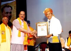 प्रख्यात साहित्यकार डॉ जयंती प्रसाद नौटियाल को मिला प्रतिष्ठित हिंदी साधक सम्मान