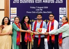 अल्मोड़ा के आशुबोध देवड़ी को राजनीतिक जनसंपर्क में योगदान के लिए मिला सम्मान